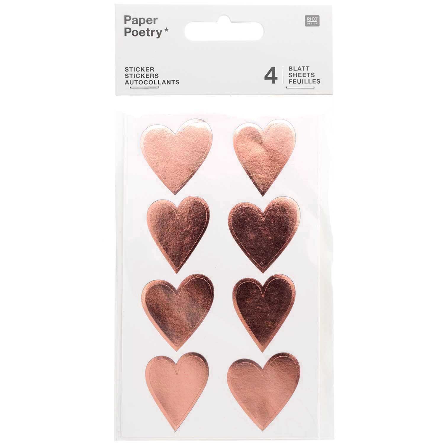 Paper Poetry Sticker große Blüten 4 Blatt günstig online kaufen »