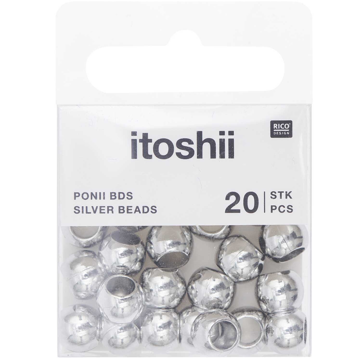 itoshii - Ponii Beads Perlen 9x7mm 20 Stück