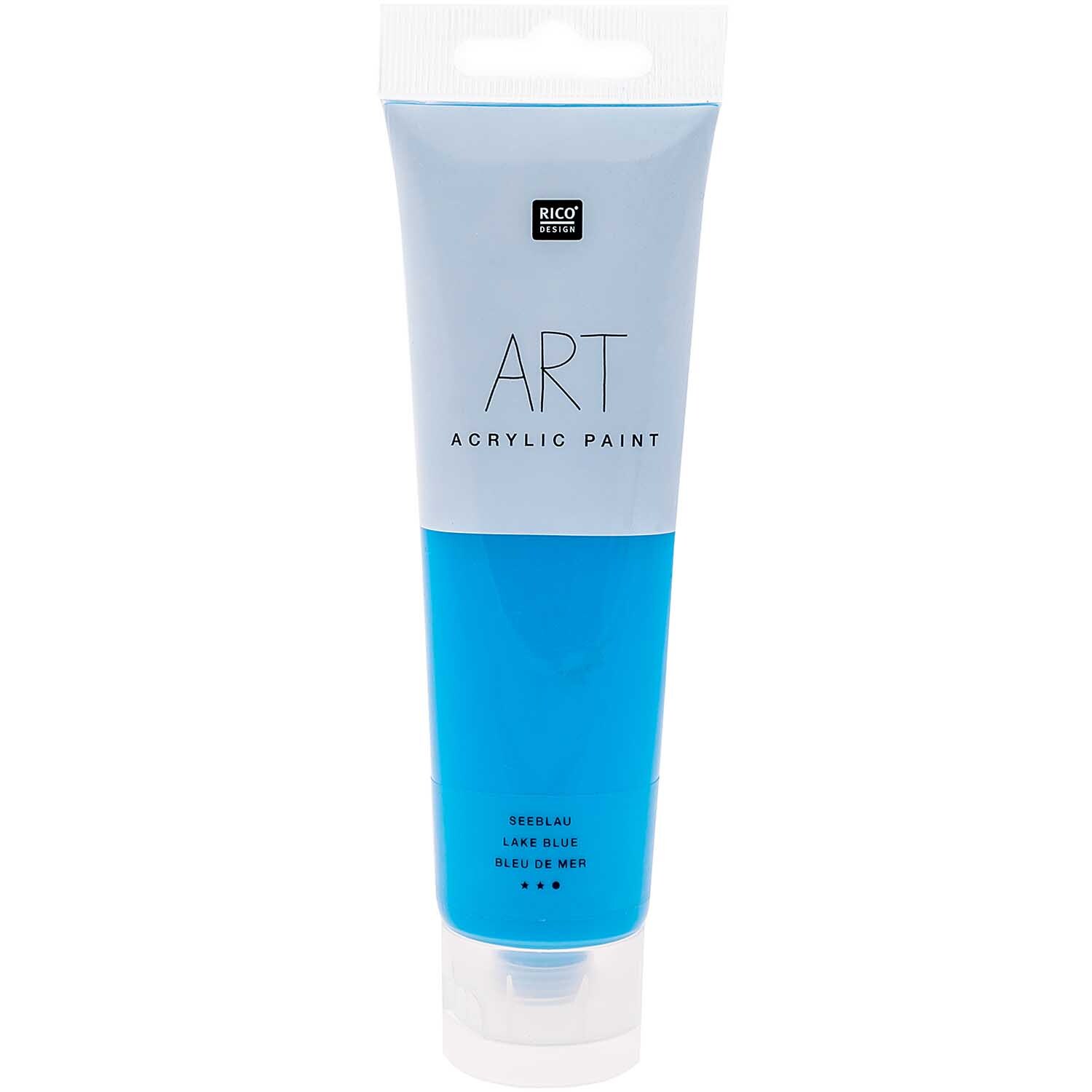 Rico Design ART Künstler Acrylfarbe 100ml Seeblau