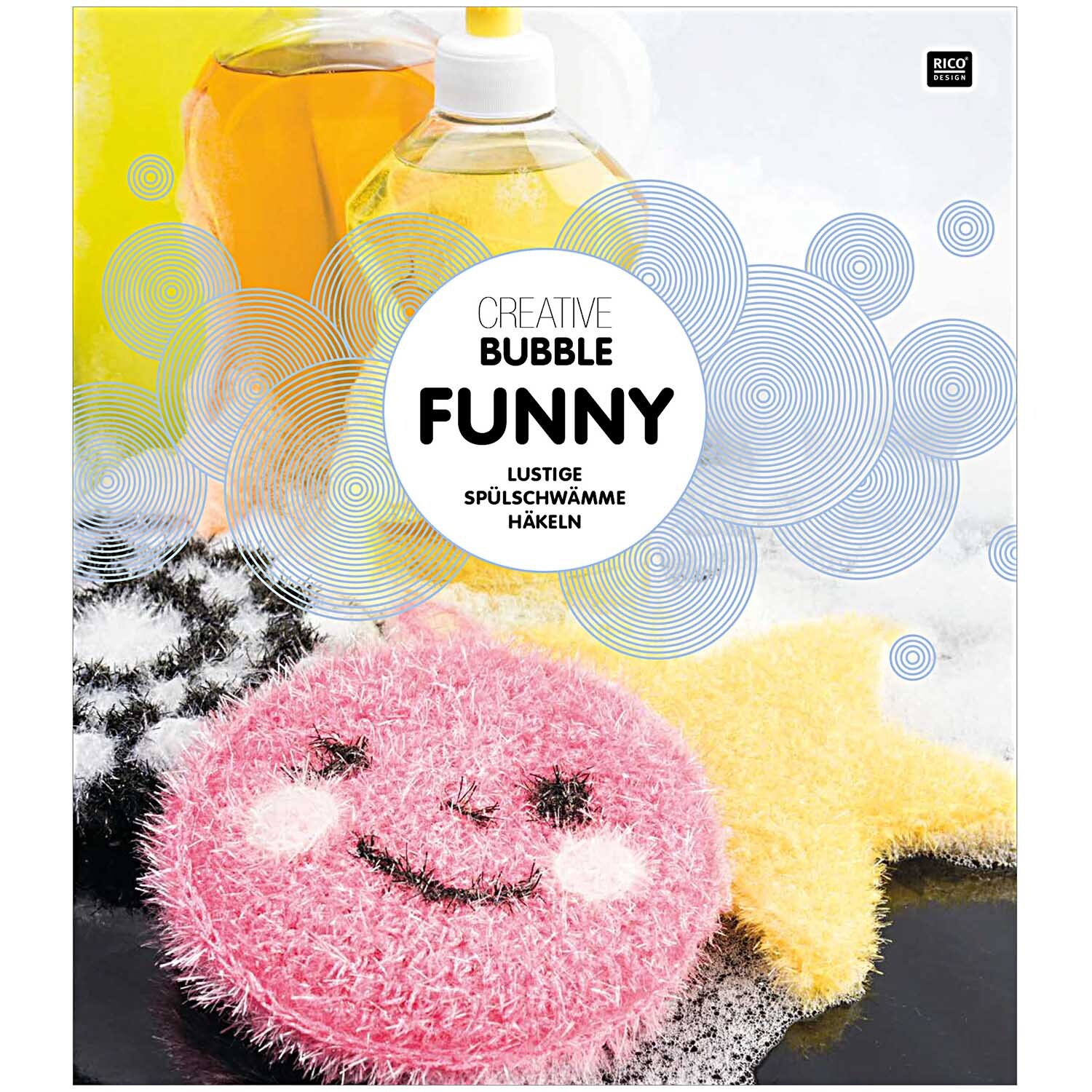 Creative Bubble Funny - lustige Spülschwämme häkeln