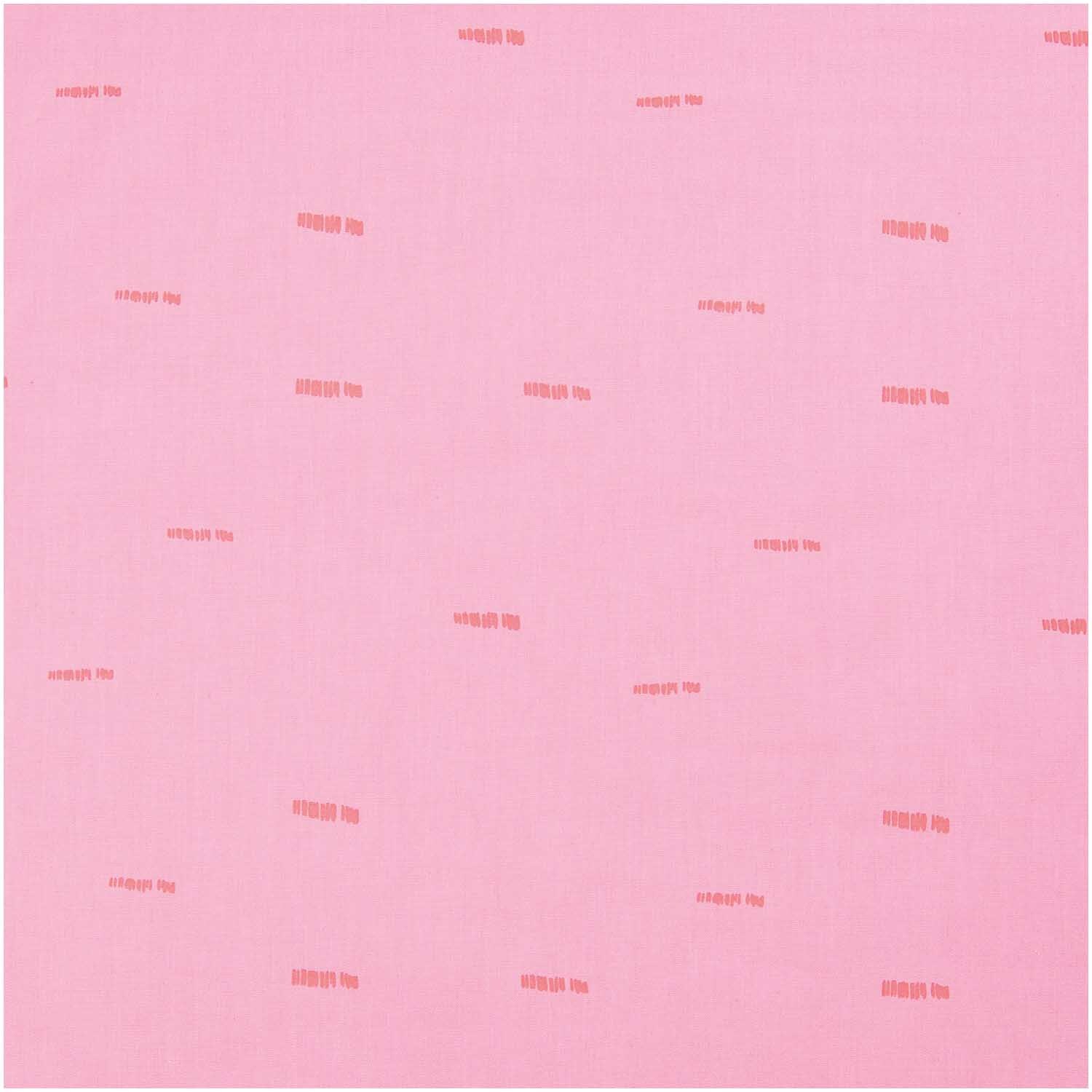 Druckstoff Nature Matters Striche pink-neon 50x140cm