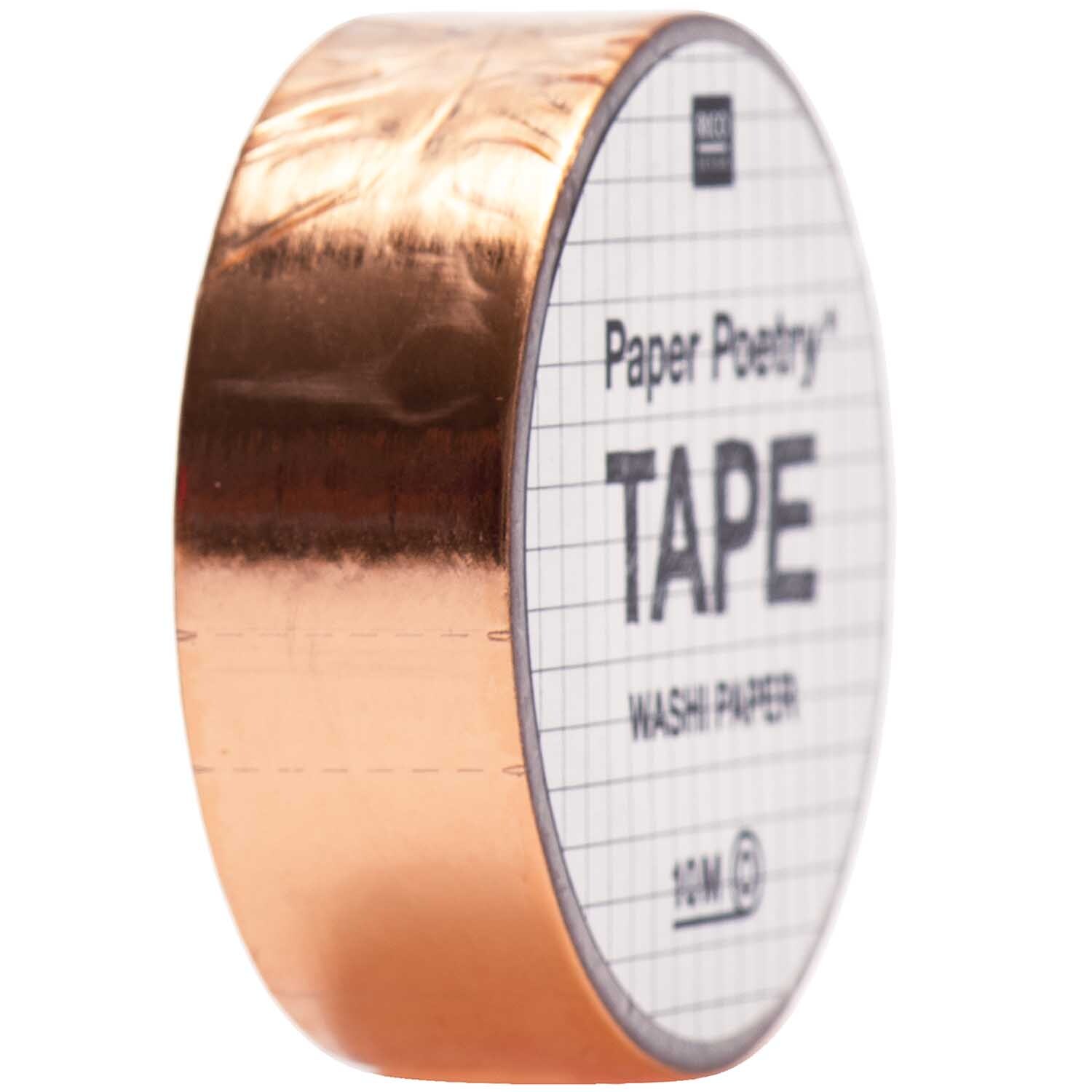 Paper Poetry Tape Metallic 15mm 10m