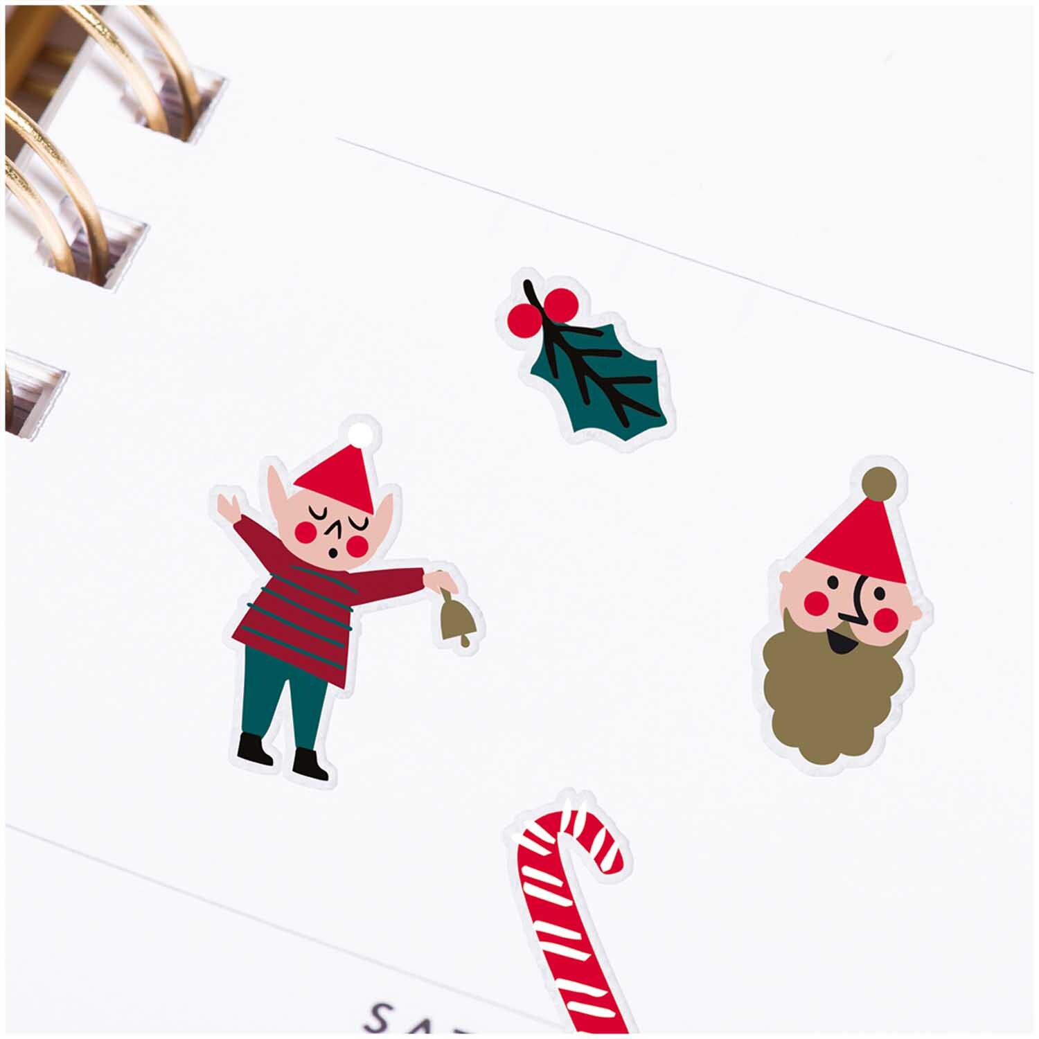 Paper Poetry Gelsticker Jolly Christmas classic