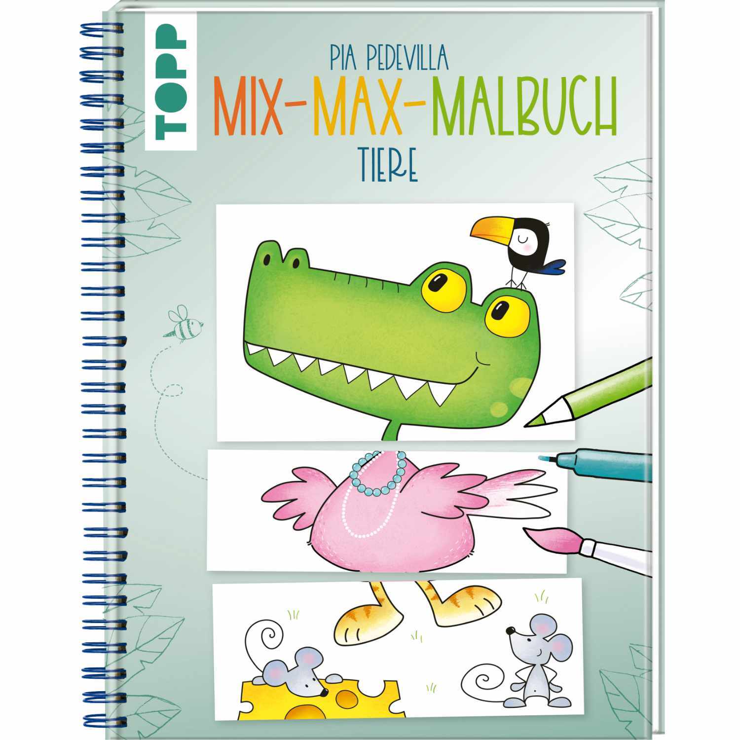 Mix-Max-Malbuch - Tiere