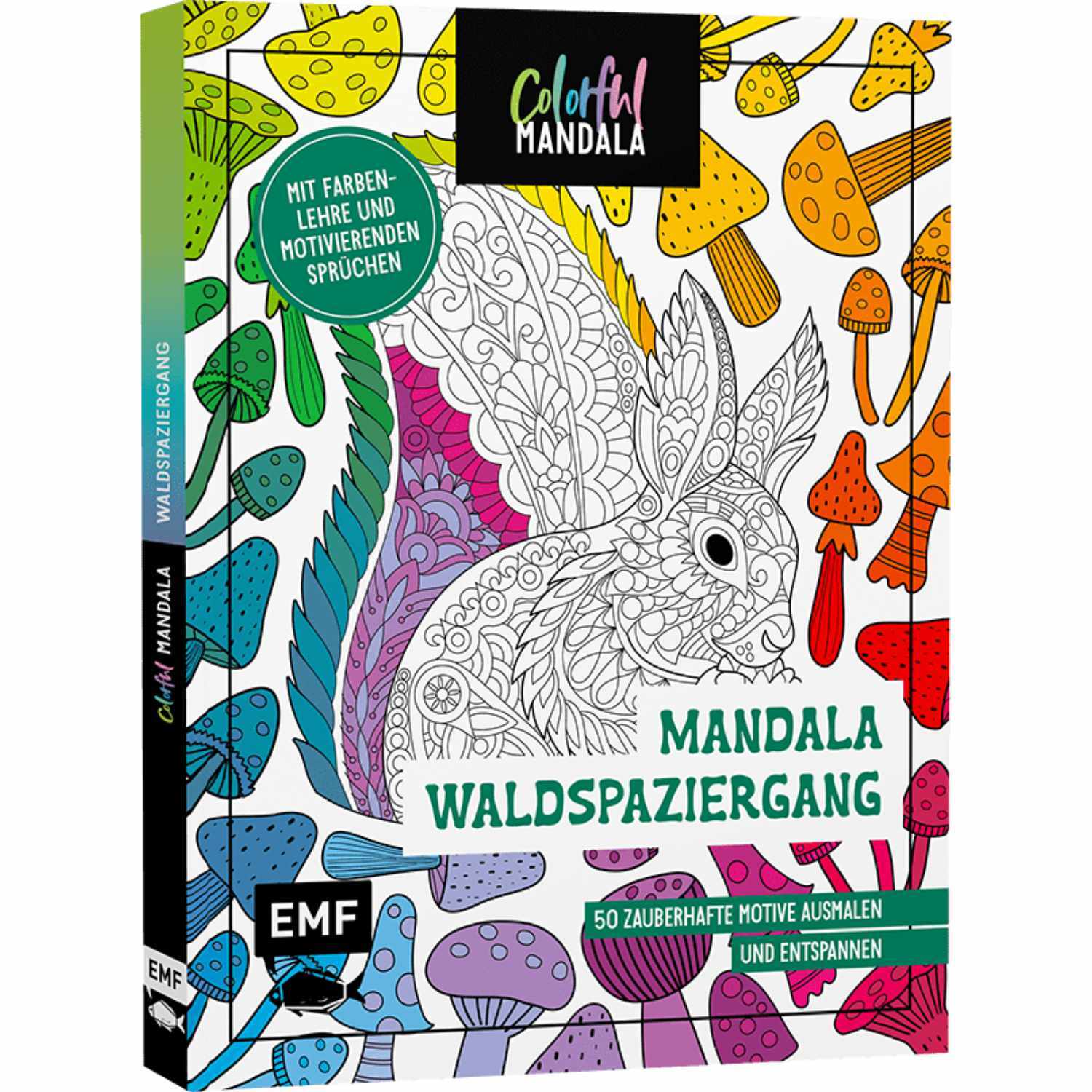 Colorful Mandala - Mandala Waldspaziergang