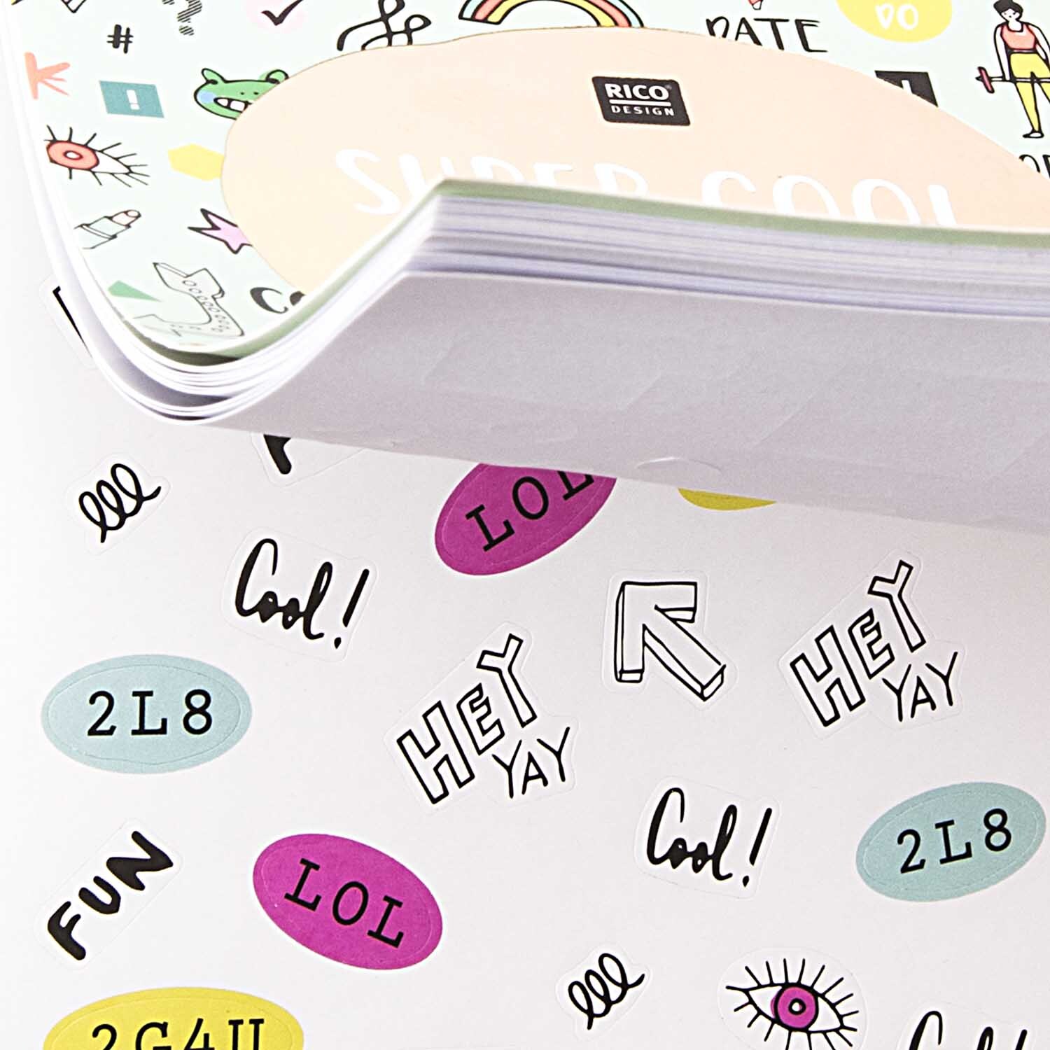 Paper Poetry Stickerbuch Wonderland mint 20 Blatt