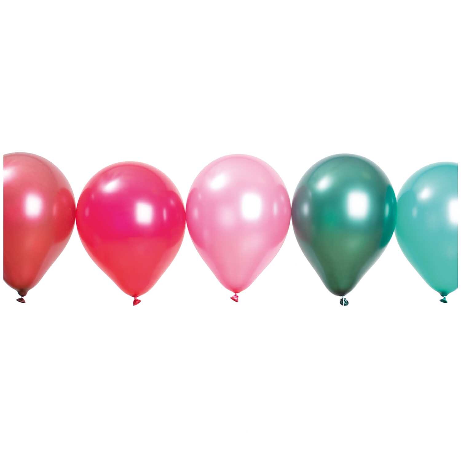 Luftballon Mix berry matt 30cm 12 Stück