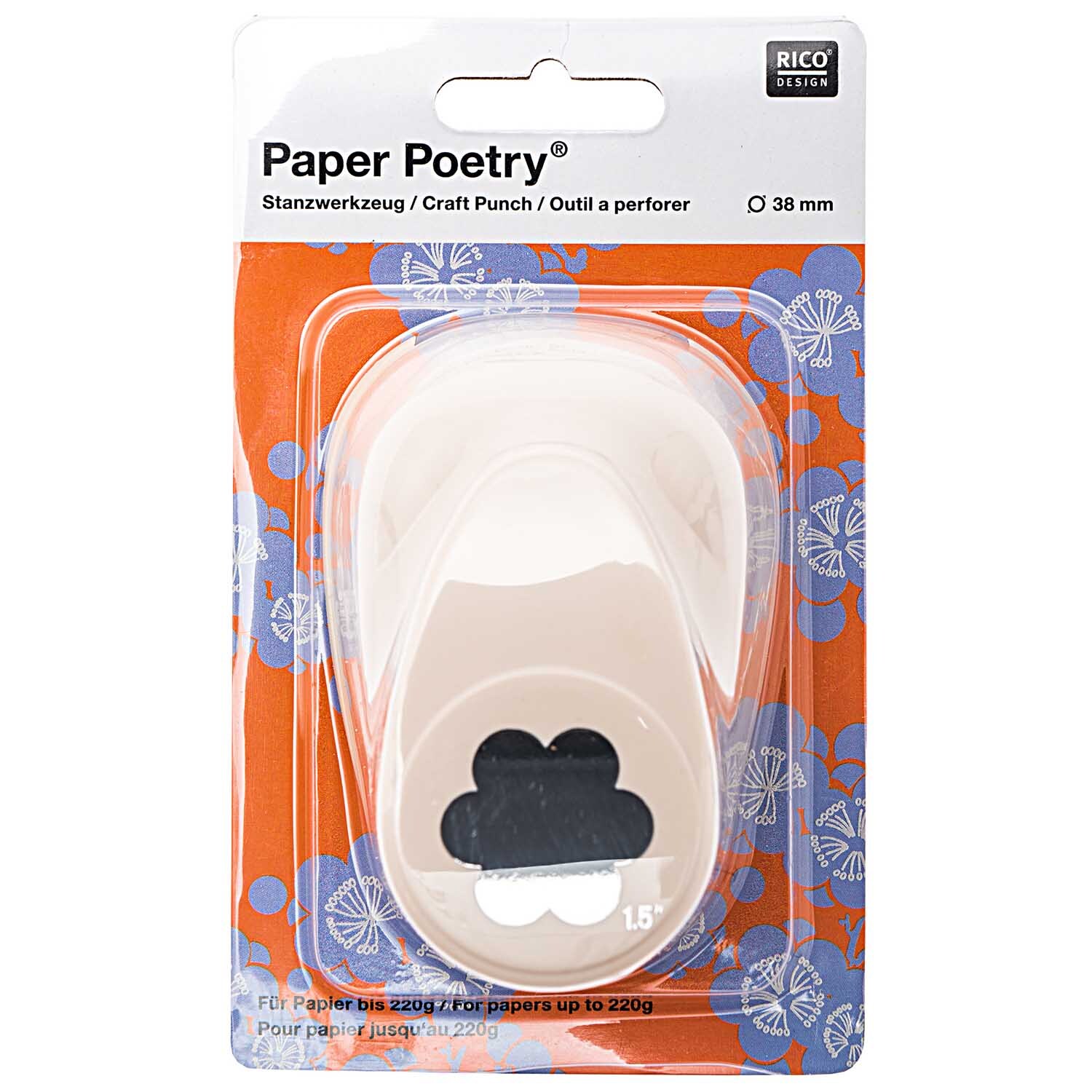 Paper Poetry Stanzer Blume 3,8cm