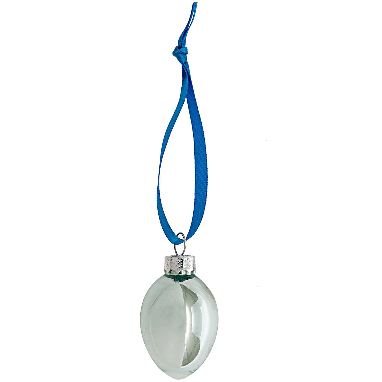 Glas-Ei zum Hängen Pearldesign 4cm