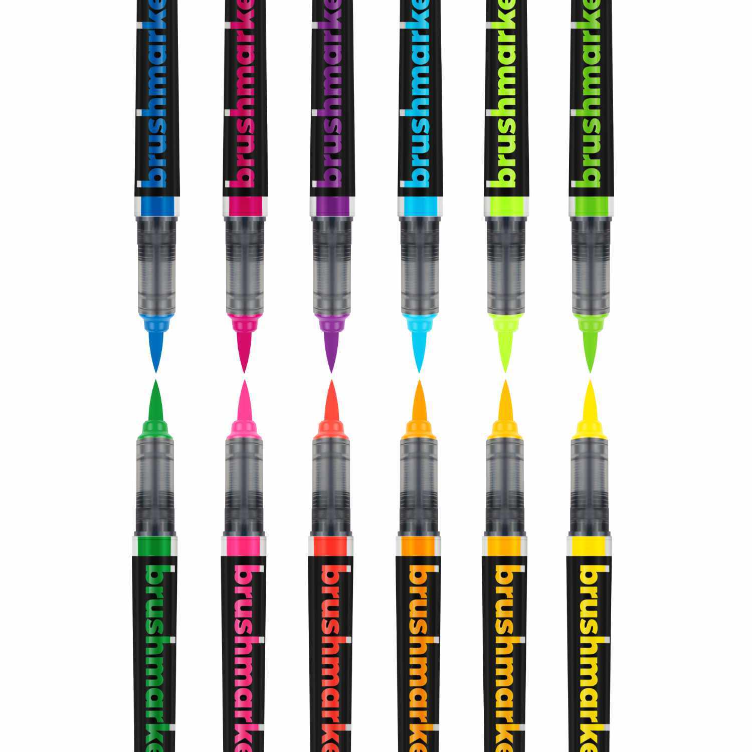 Brushmarker PRO Neon Colors Set 12 Farben