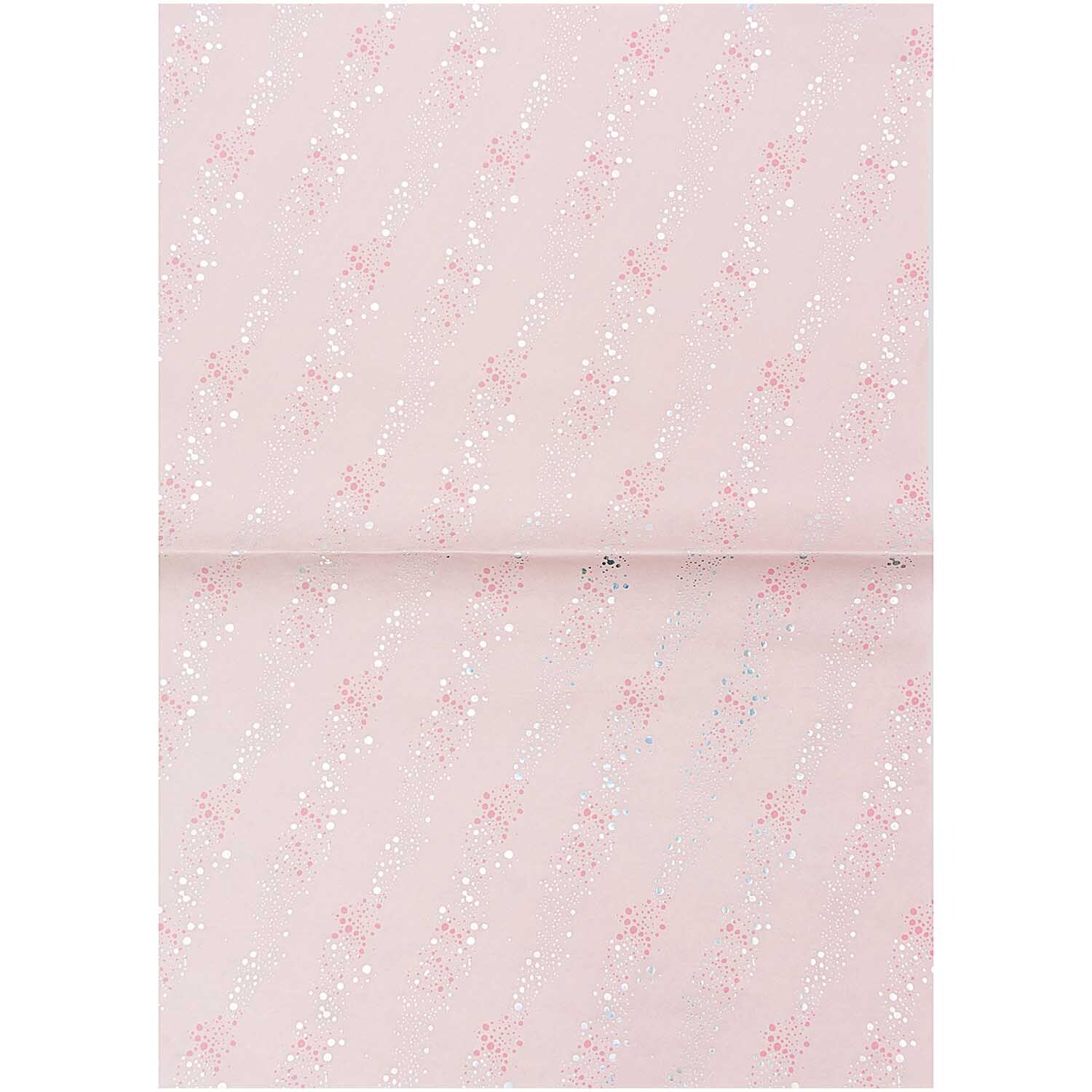 Paper Patch Papier Mermaid Luftblasen rosa 30x42cm