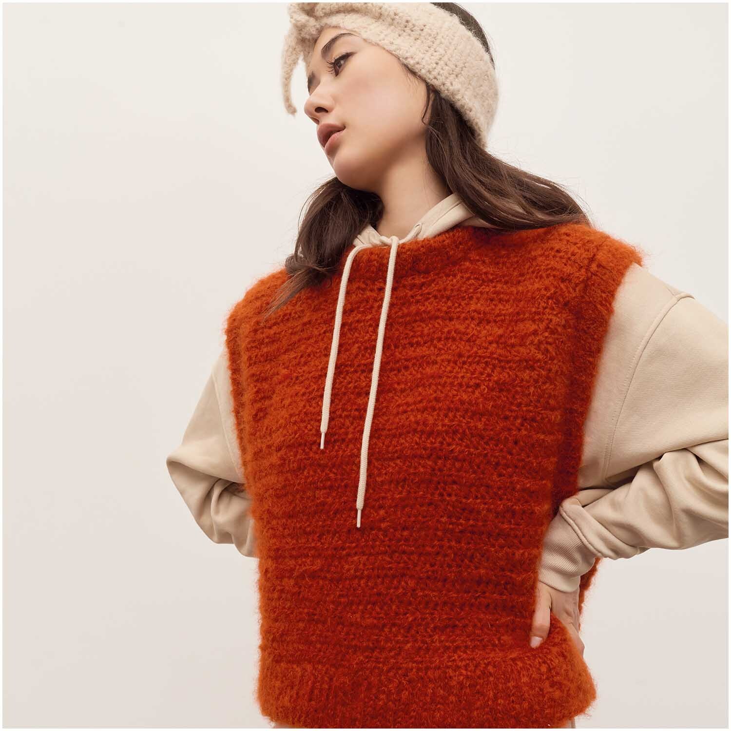Häkelset Pullunder Modell 01 aus Winter Crochet Collection