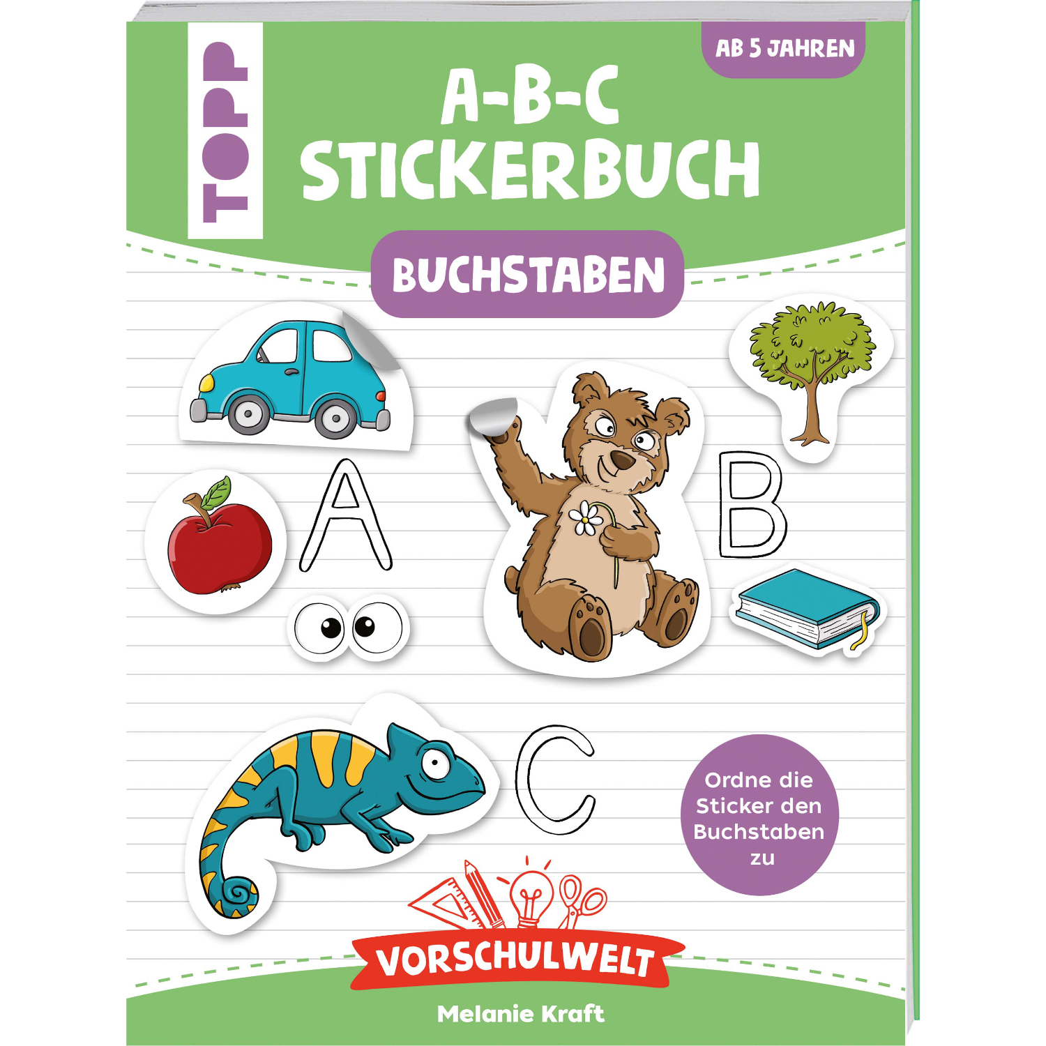 Vorschulwelt - Das A-B-C-Stickerbuch