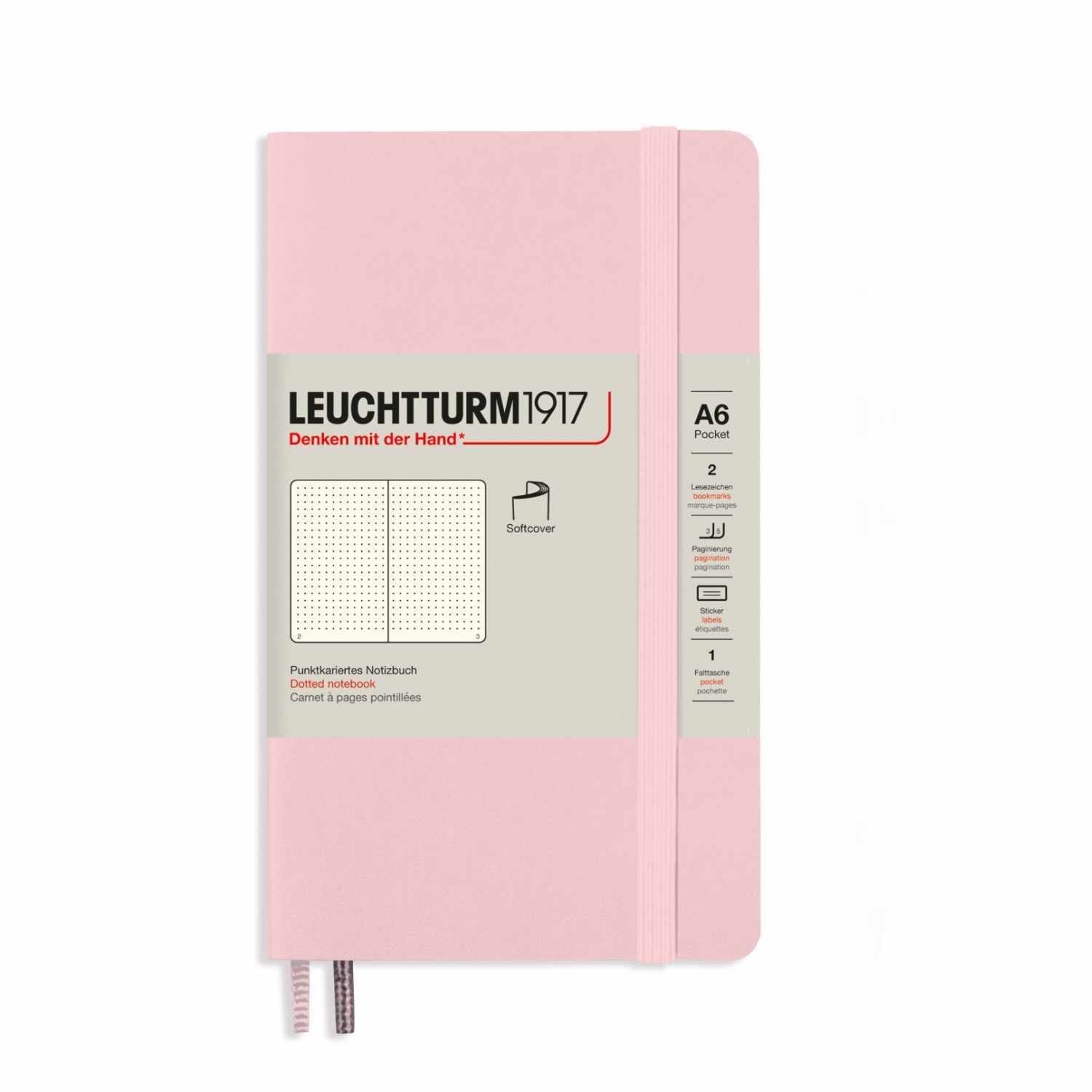 Notizbuch Pocket dotted Softcover A6
