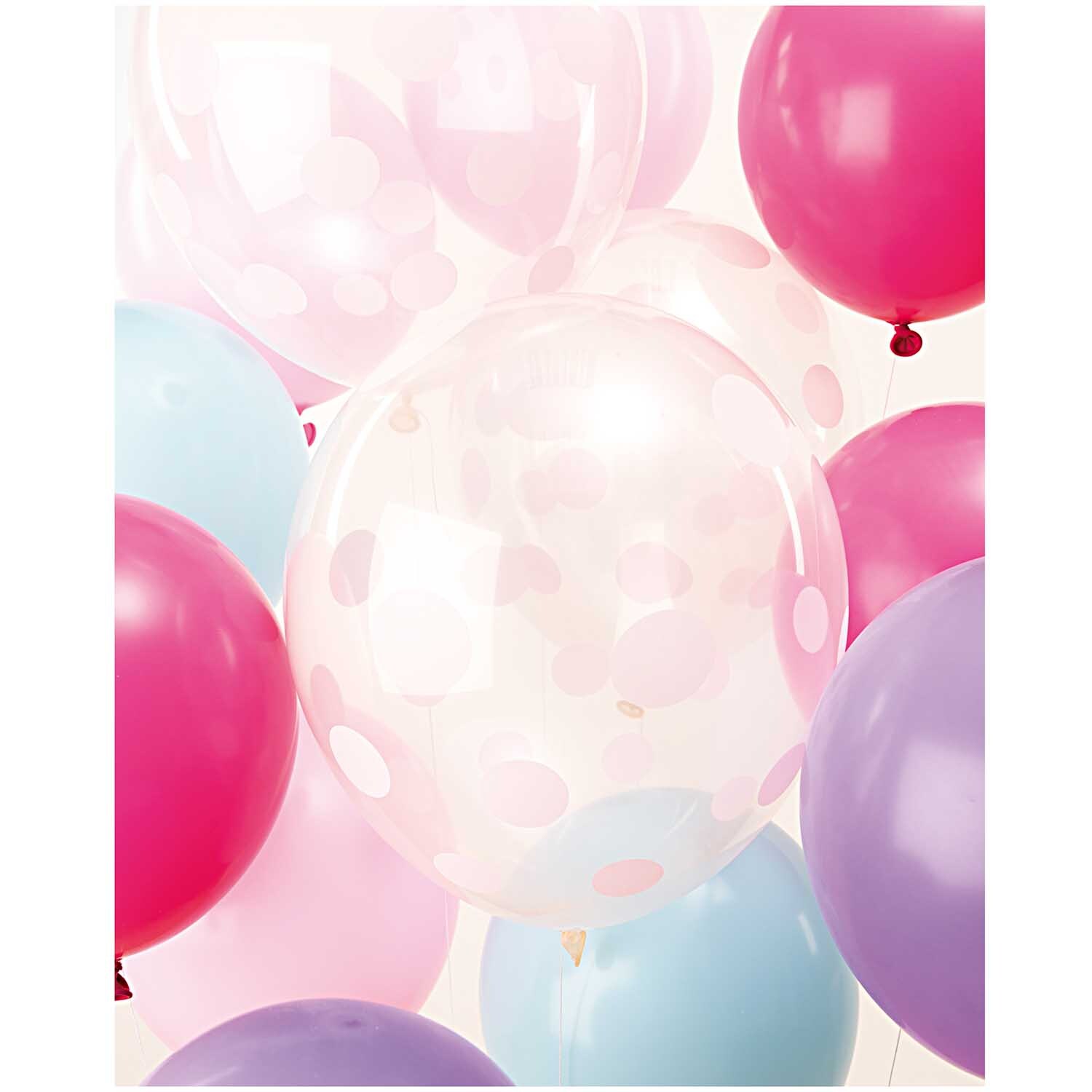 Luftballon Mix pastell 30cm 12 Stück