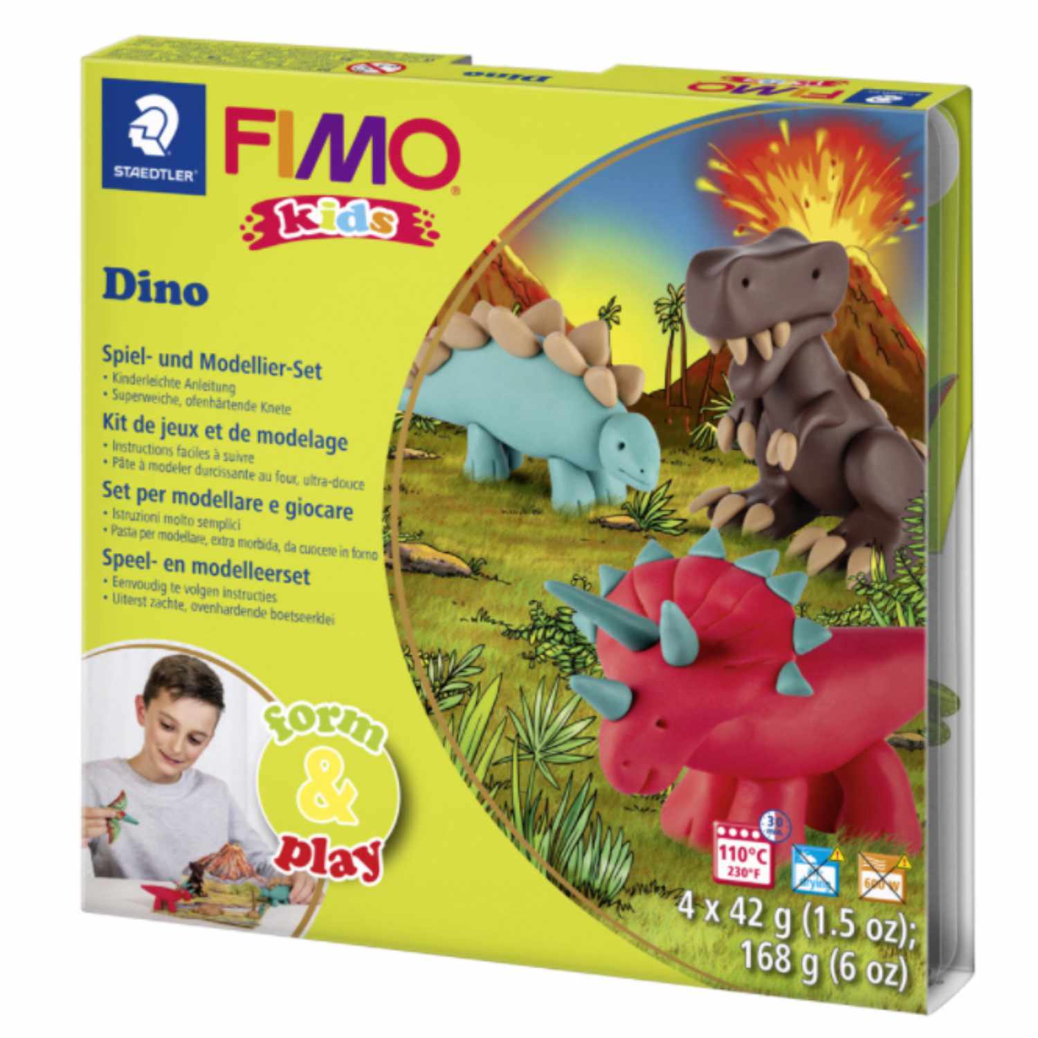 FIMO kids Form & Play Dino