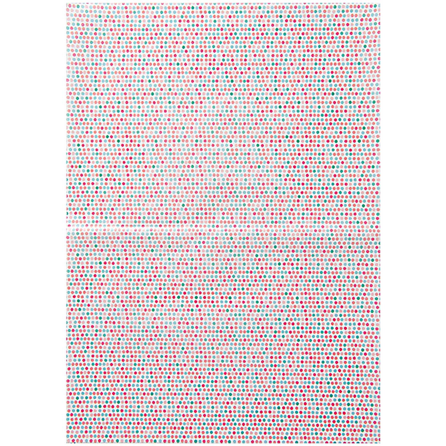 Paper Patch Papier Dots mehrfarbig 30x42cm