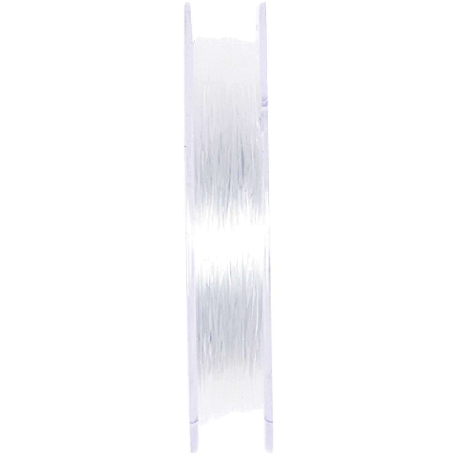 Perlonfaden elastisch transparent 0,6mm