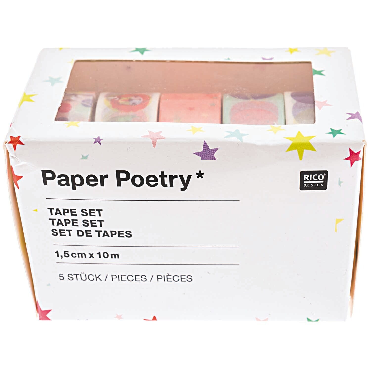 Paper Poetry Tape Set kleine Astronauten 5teilig