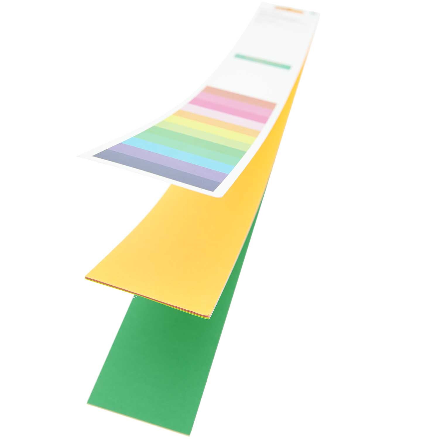 Paper Poetry Papierstreifen 7x42cm 12 Farben