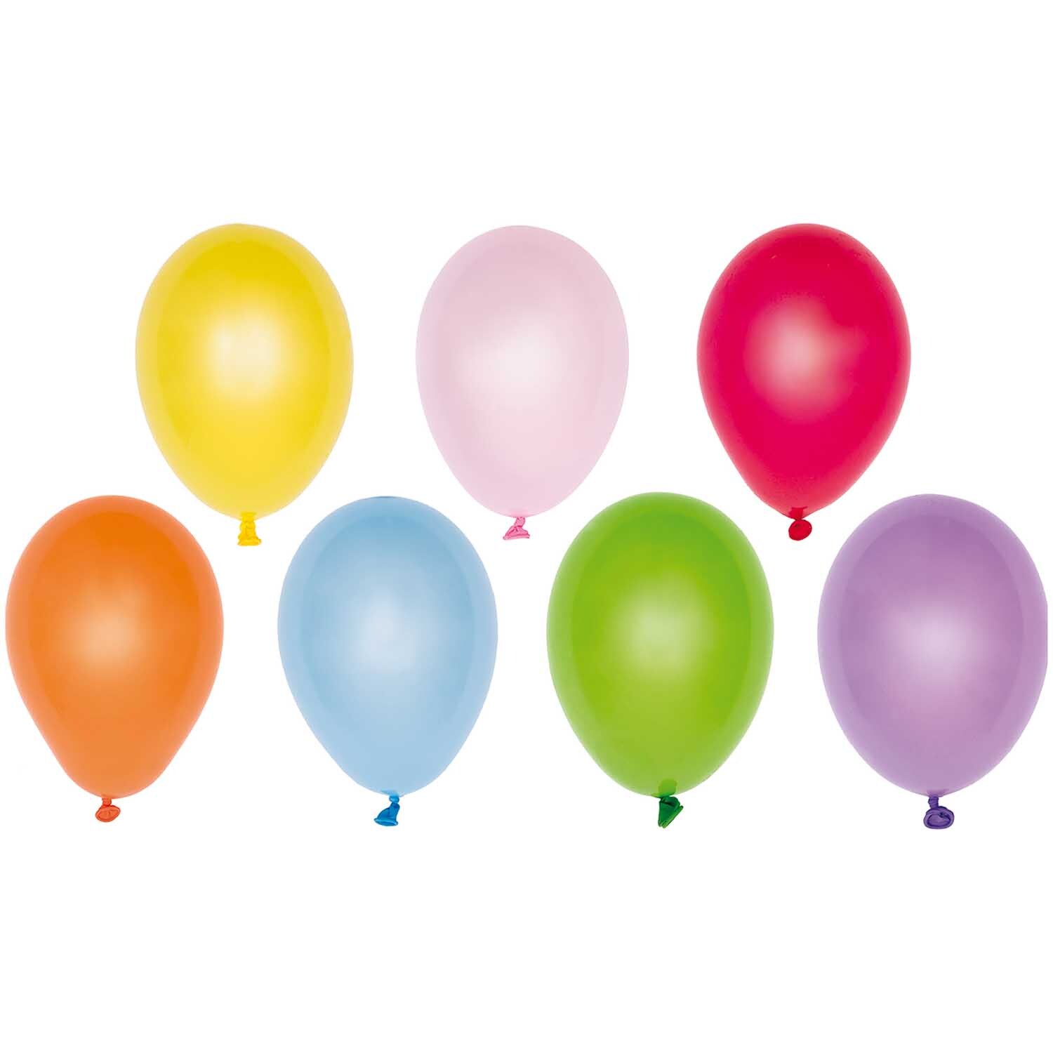 Miniballons Wasserbomben mehrfarbig 8cm 50 Stück