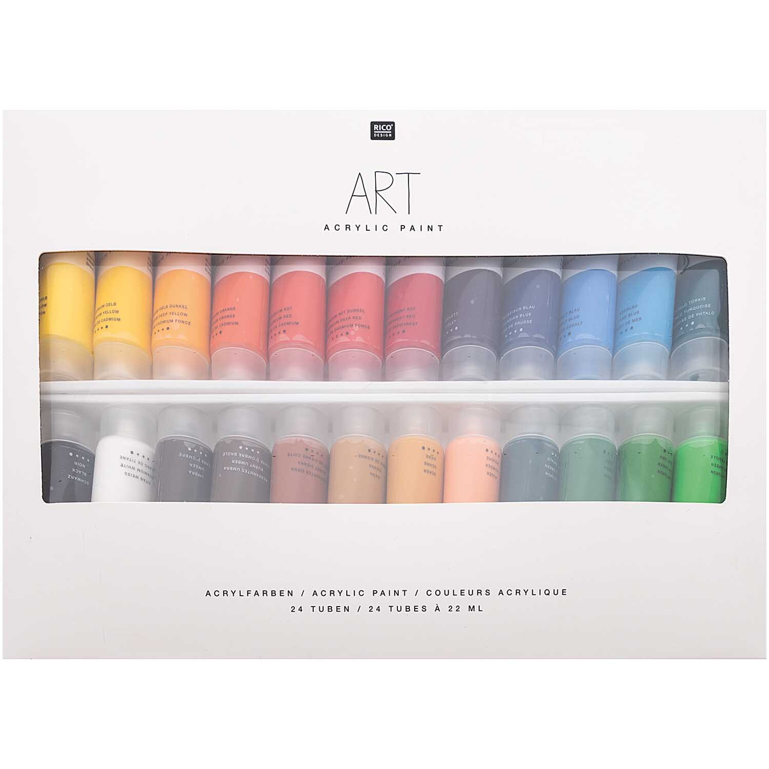 ART Künstler Acrylfarben-Set Special Edition 24x22ml