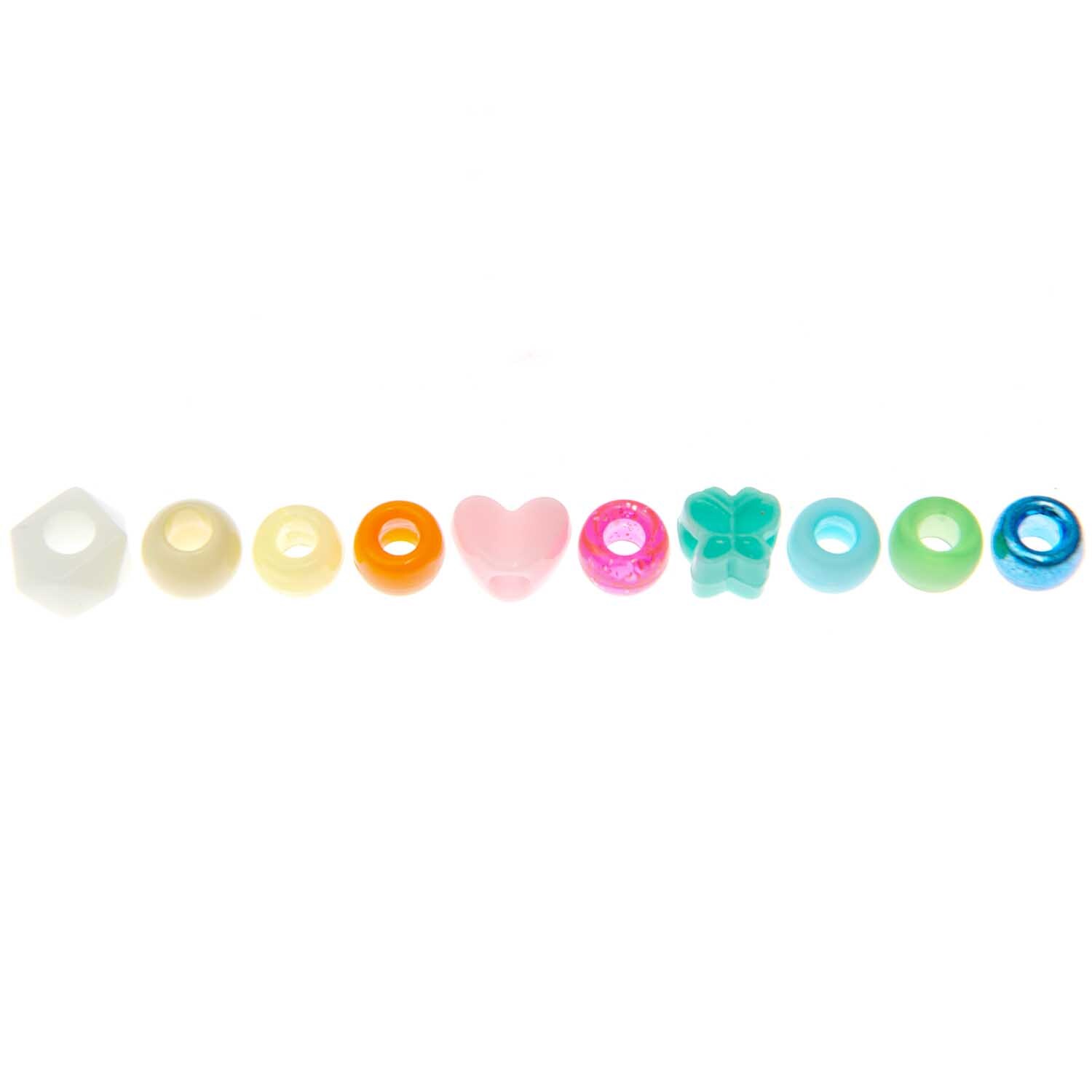 itoshii - Ponii Beads Star Mix 9x6mm 80 Stück
