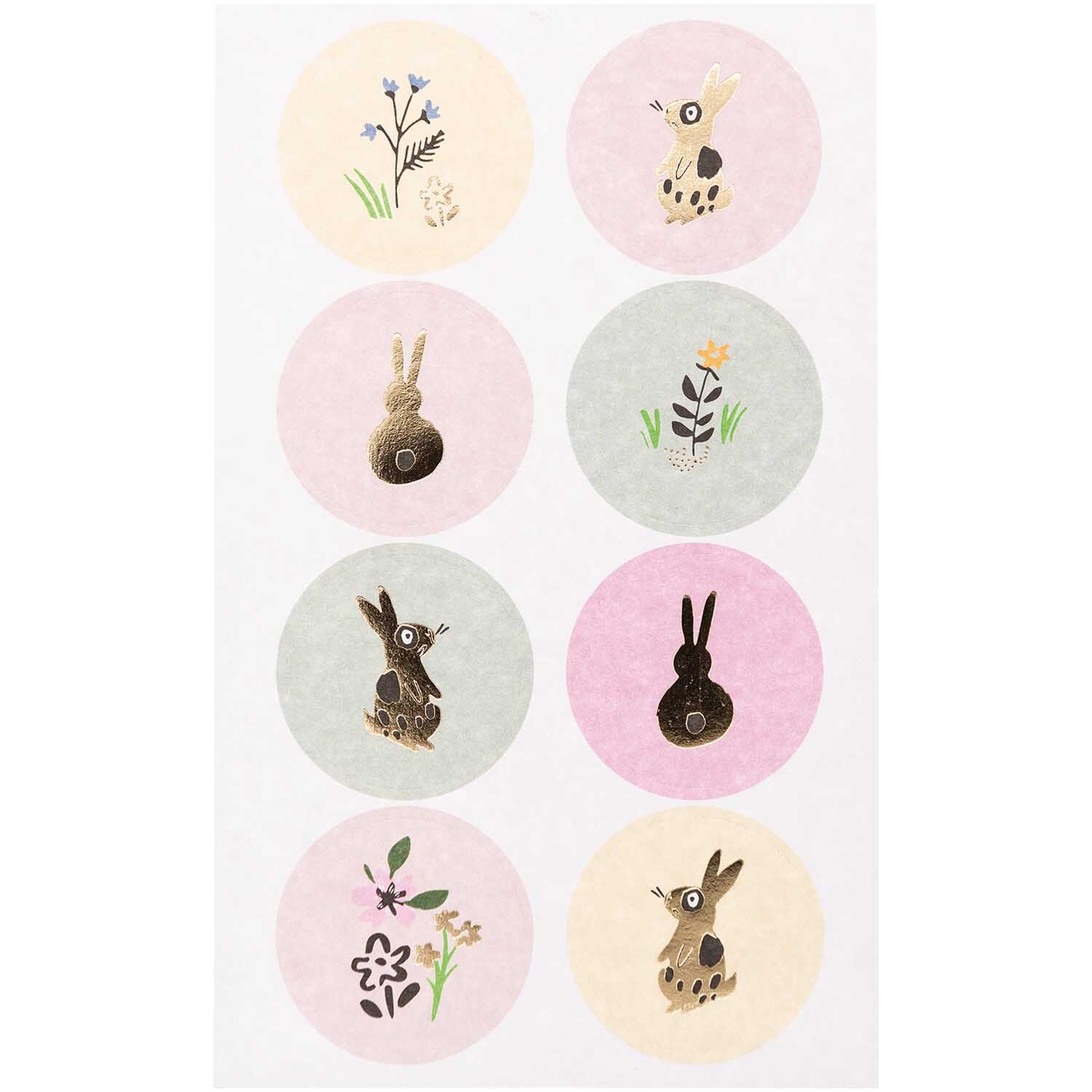 Paper Poetry Sticker Bunny Hop Hasen 44 Stück