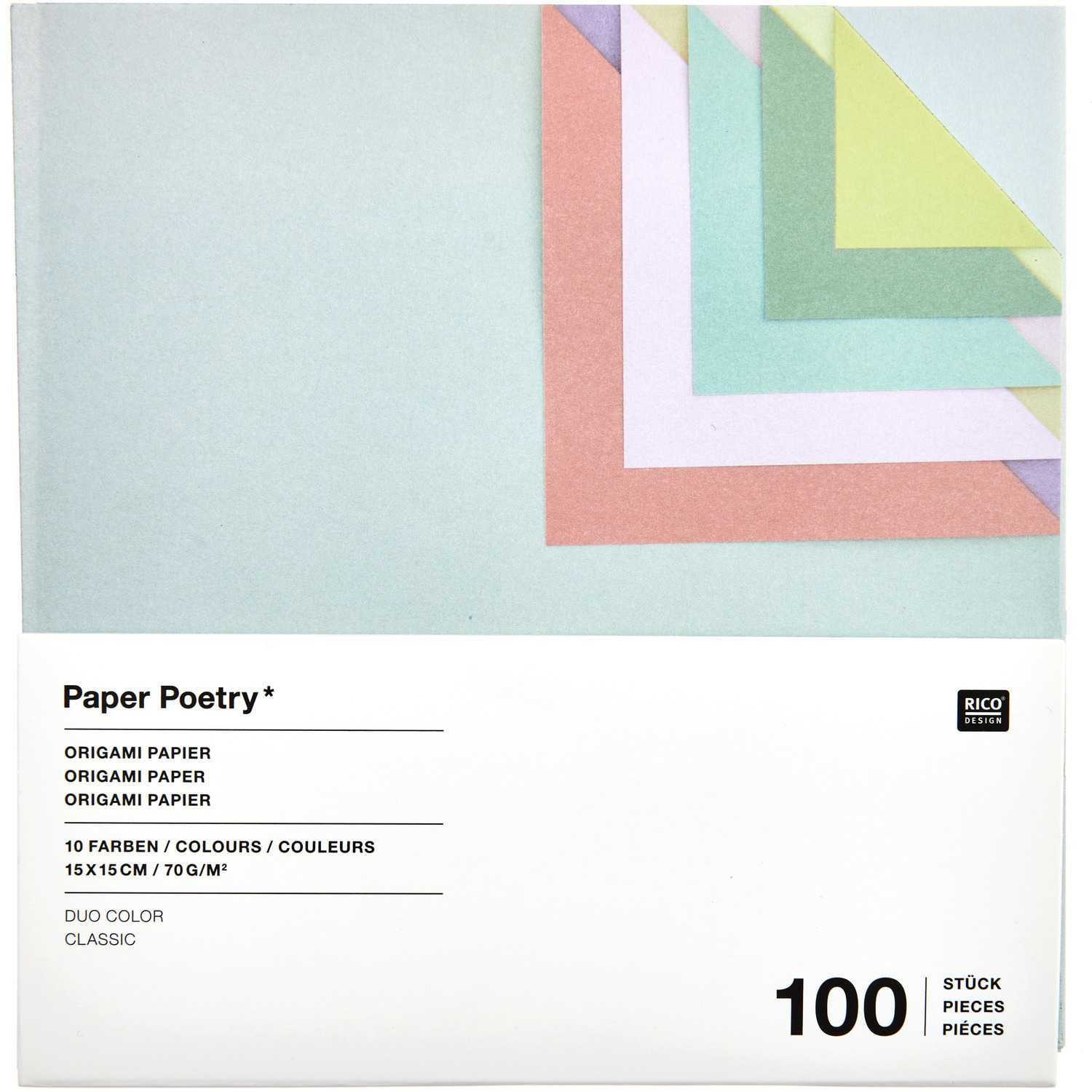 Paper Poetry Origami Duo color Classic