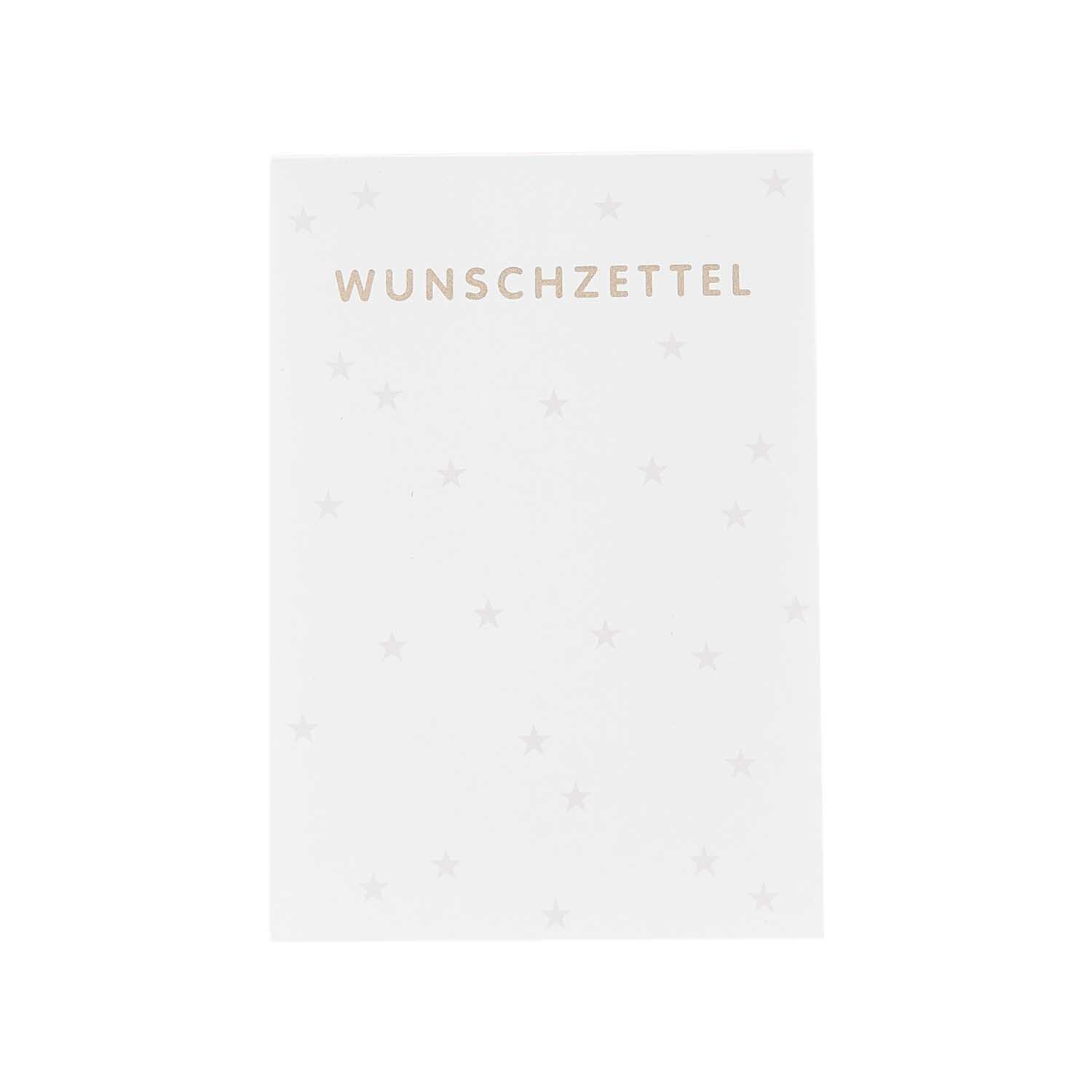 Paper Poetry Wunschzettelblock A8 25 Blatt 100g/m²