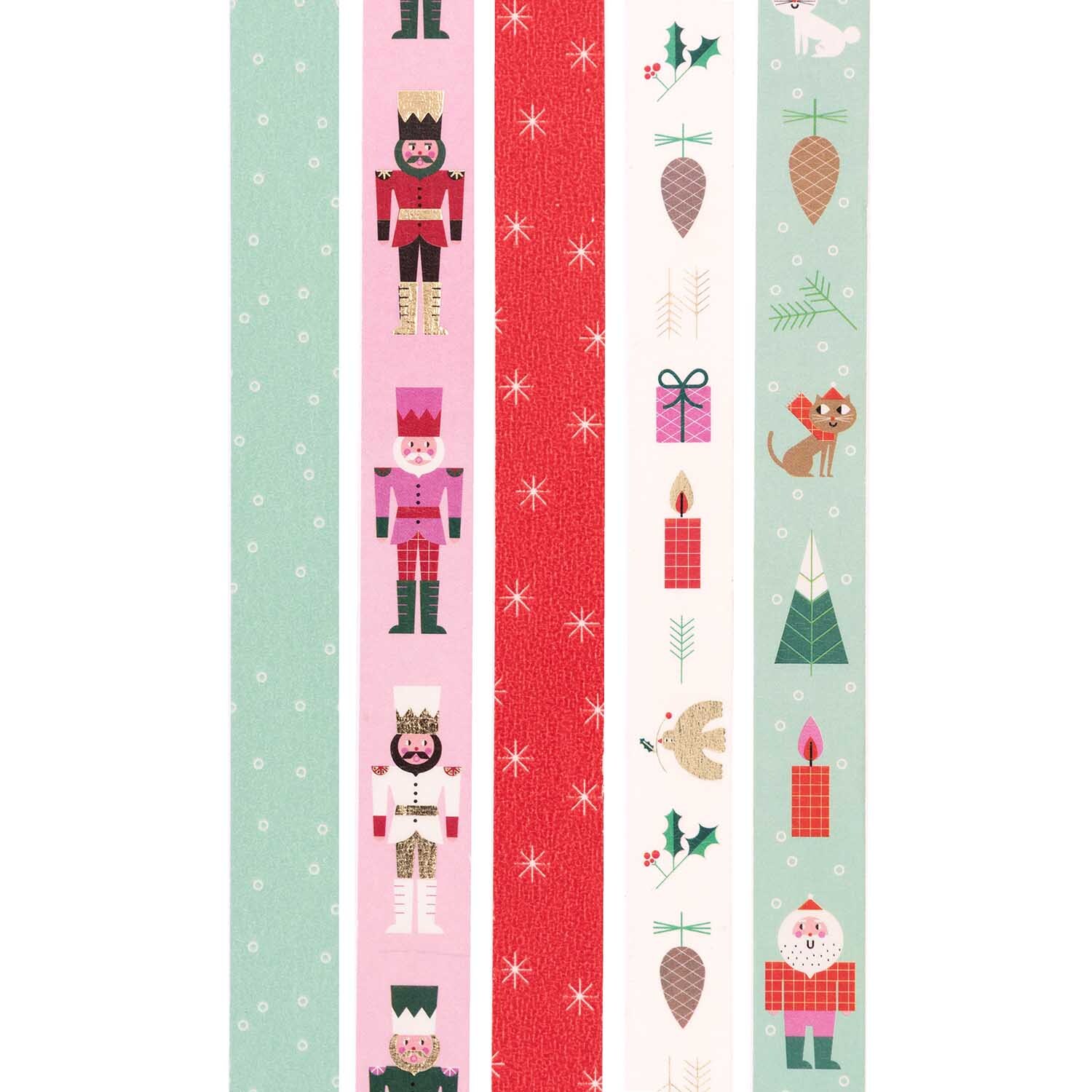 Paper Poetry Tape Set Weihnachtsmotive 5teilig