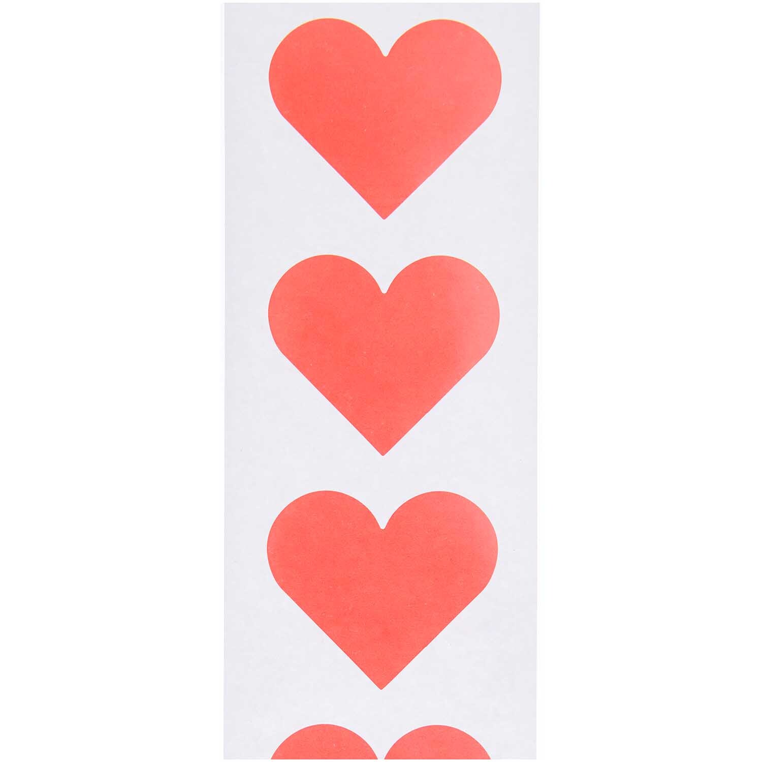 Paper Poetry Sticker Herzen 5cm 120 Stück auf der Rolle