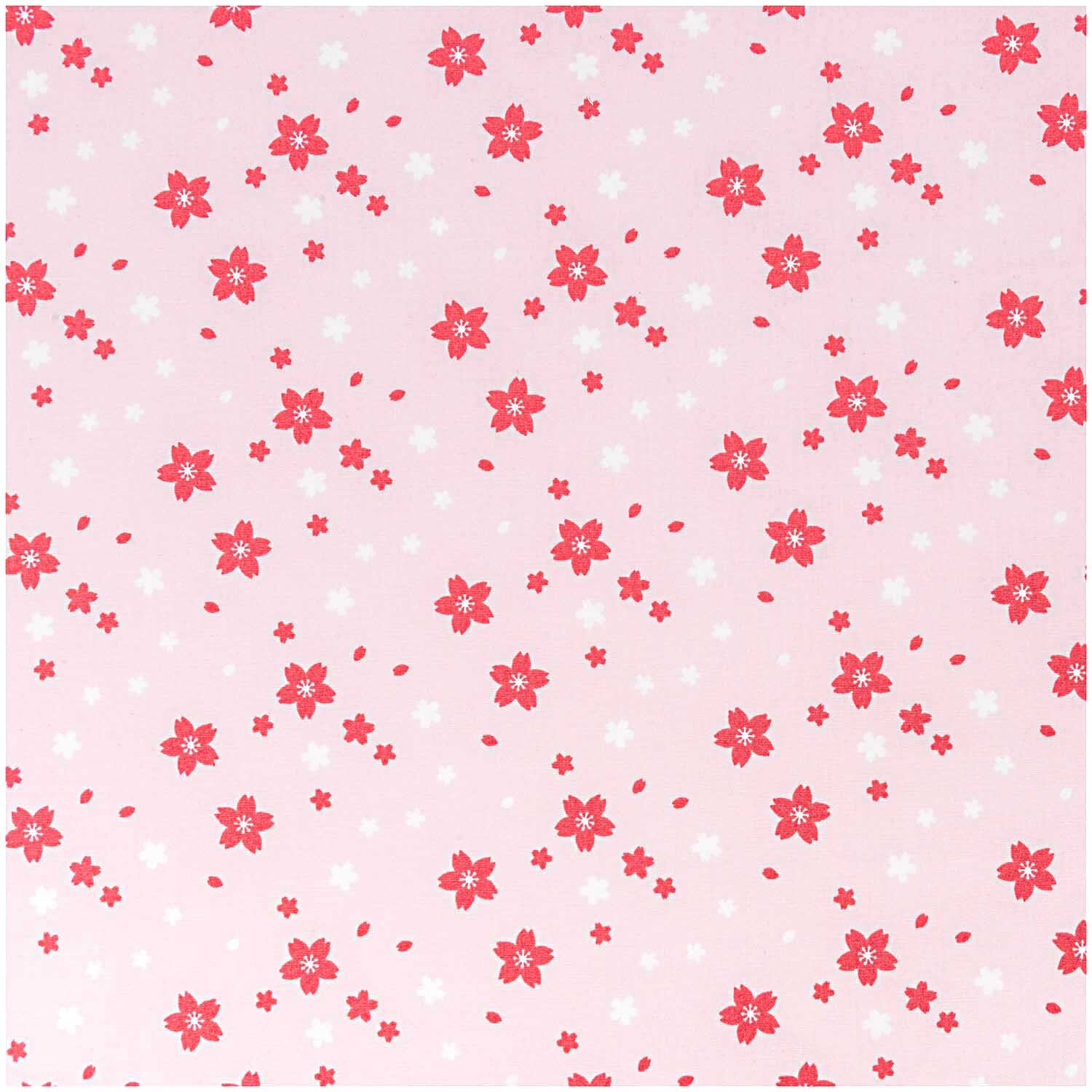 Stoff kleine Streublümchen rosa 50x140cm