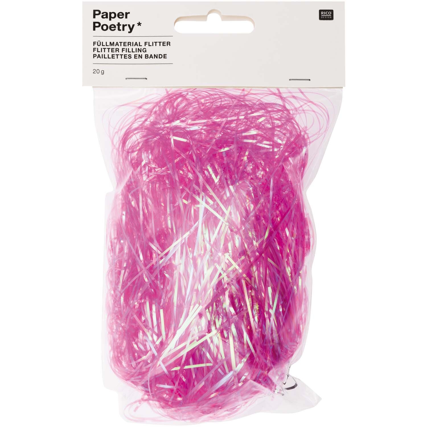 Paper Poetry Füllmaterial Flitter 20g