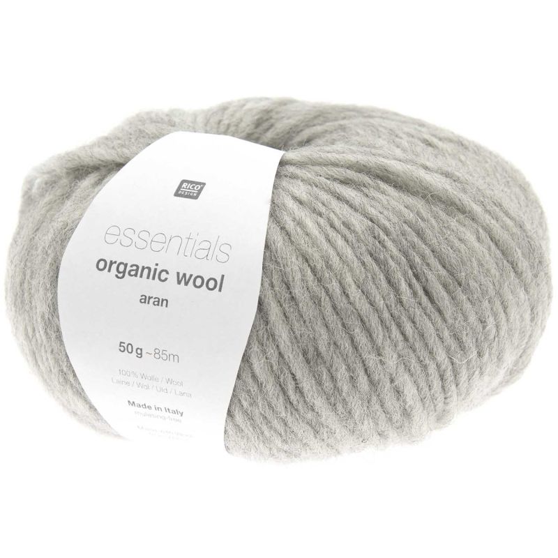 Rico Design Essentials Organic Wool aran 50g 85m