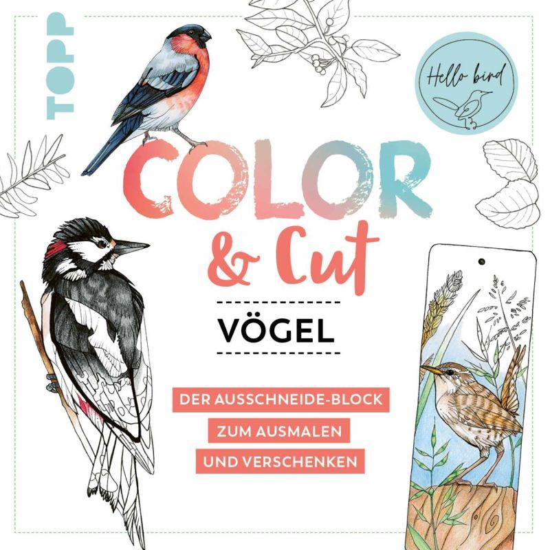 TOPP Color & Cut - Vögel