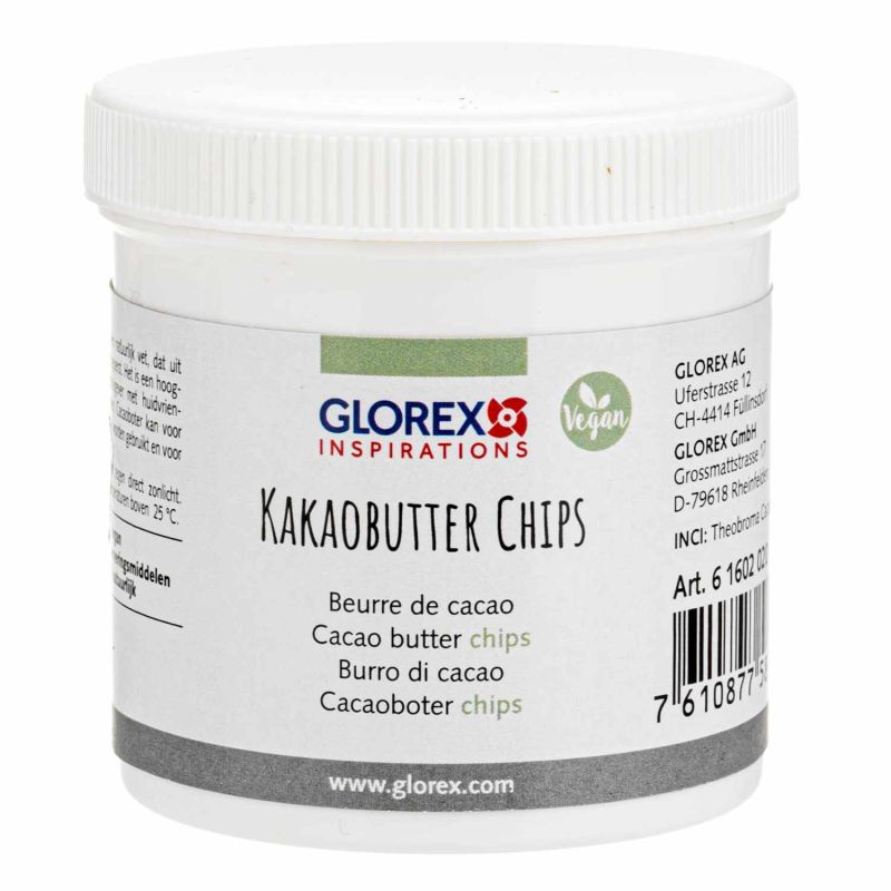 Glorex Kakaobutter-Chips 100g