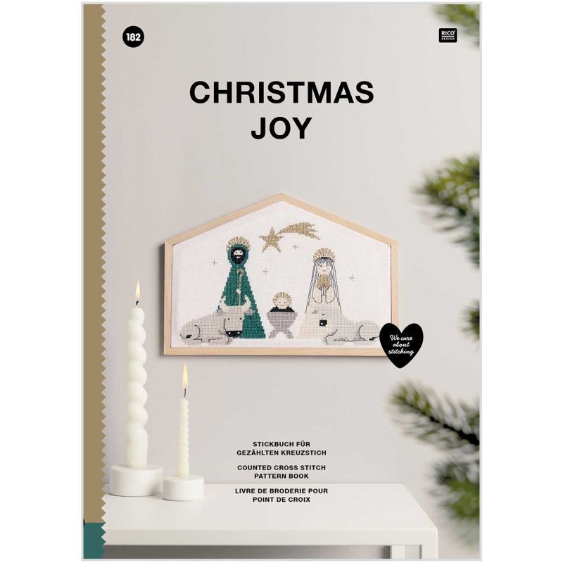 Rico Design Stickbuch Christmas Joy Nr. 182