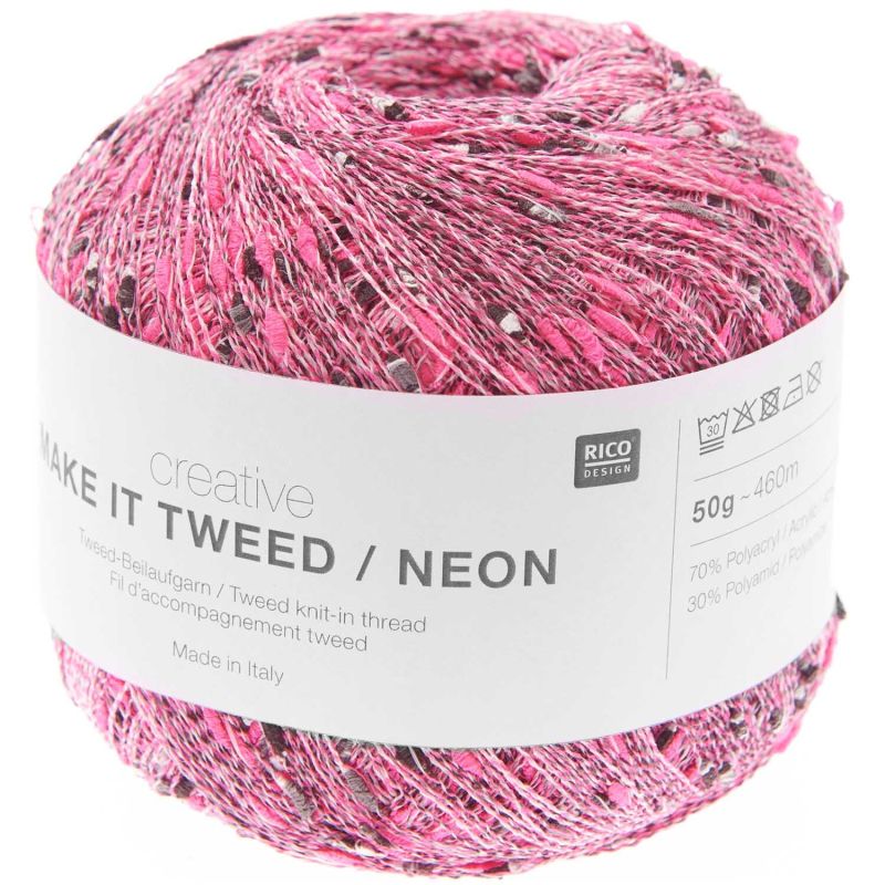 Rico Design Creative Make It Tweed Neon 50g 460m