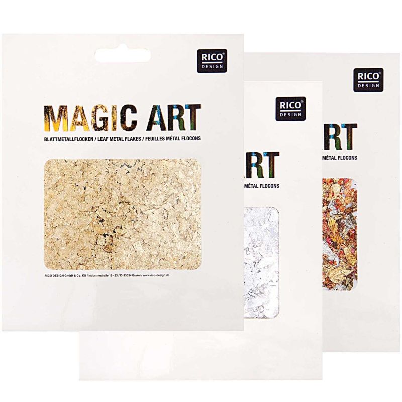 Rico Design Magic Art Blattmetall-Flocken
