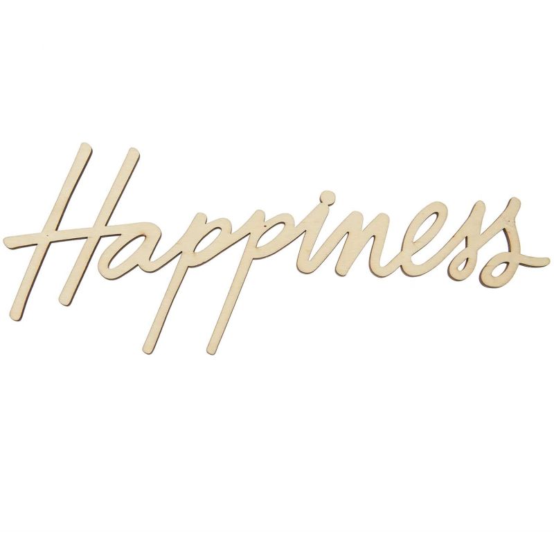 Rico Design Holzschriftzug magnetisch "Happiness" 29x12cm