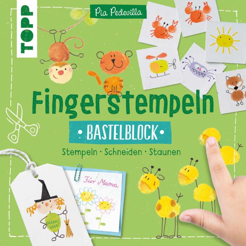 TOPP Fingerstempeln Bastelblock