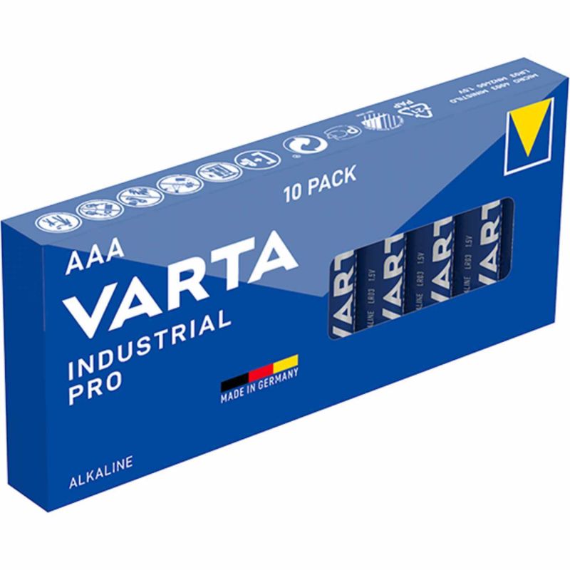 VARTA Alkaline Industrial Pro Batterie AAA 10 Stück