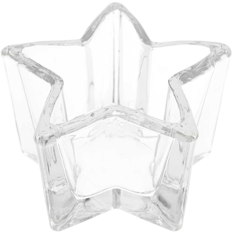 Rico Design Kerzenglas Stern 10,8x10,5x6,5cm