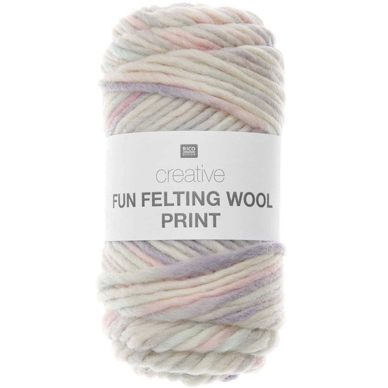 Creative Fun Felting Wool Print 50g/50m