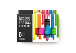 Liquitex Basics Acrylfarben Set Neon 6x22ml