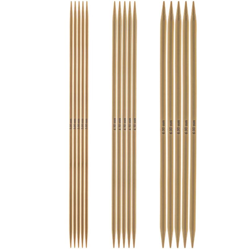 Rico Design Nadelspiel 20cm Bambus