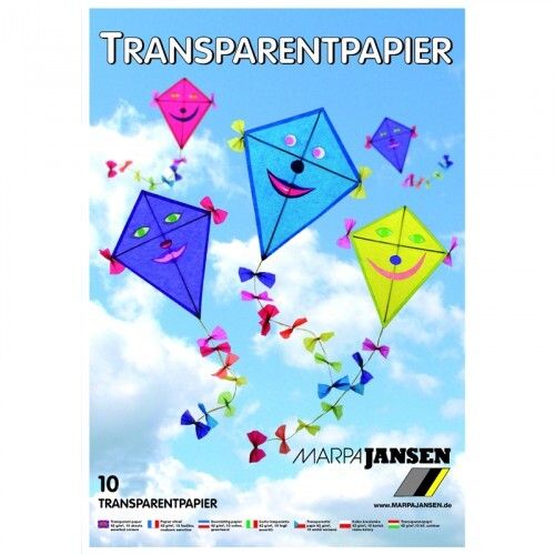 Marpa Jansen Transparentpapier 70x100cm 42g/m² 10 Bogen