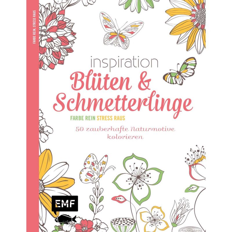 EMF Inspiration Blüten und Schmetterlinge