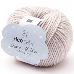 Rico Design Baby Dream dk uni - A Luxury Touch 50g 115m